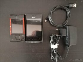 Tlačítkový Nokia X3-00 a dotykový LG-E410i
