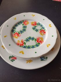 Ručně malované porcelánové talíře Epiag
