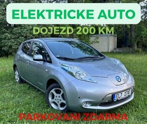 Elektrické auto Nissan Leaf 30kwh 58tis najeto