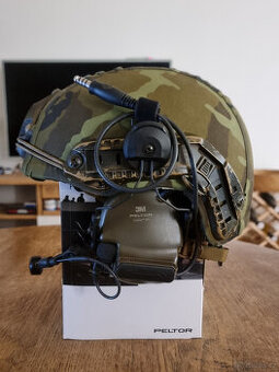3M Peltor ComTac XPI/V headset ARC + balistická přilba FAST
