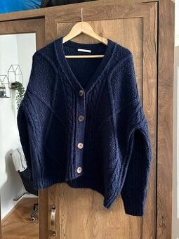 Oversized pletený svetr