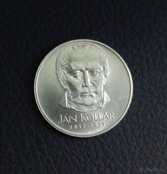 50 Kčs výročí úmrtí Jána Kollára 1977 - 1
