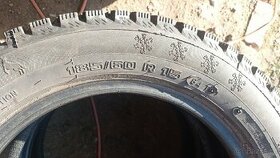 185/60 R 15 zimní pneu mírně jeté Brno, Vyškov ,Kyjov