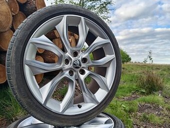Originál ALU kola Škoda Karoq R19 + letní pneu