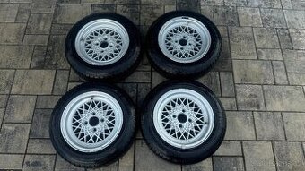 Sada ALU kol / disků BBS MAHLE R13 - 4x100, např Golf MK1