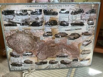 Cedule Československé automobily - 1