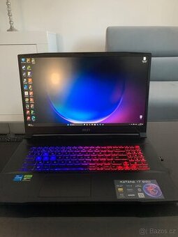 Notebook MSI Katana 17 B12UDXK – i7 / RTX 3050 / 17,3” /