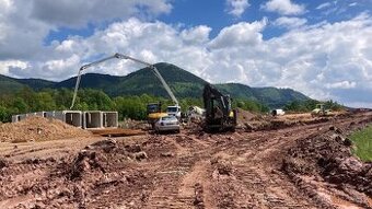 Stavební, pomocné, výkopové a archeologické práce