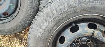 Prodám celá kola 5x100 pneu 175/80/14 99%
