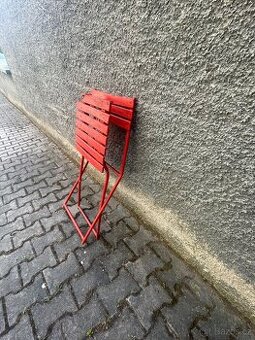 Retro židle a stůl