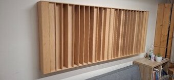 Akustické difuzory 2 ks – 1D QRD, studio/hifi, buk překližka