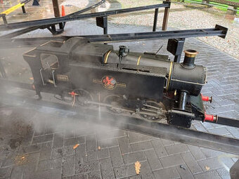 Testována lokomotiva Speedy 1505 Live Steam s rozchodem 5 pa
