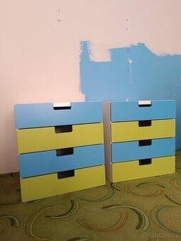 2xšuplíky + 1x lavice IKEA