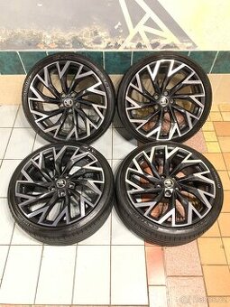 Alu kola Škoda R19 5X112 LETNÍ PNEU 225/35 R19 HELIX