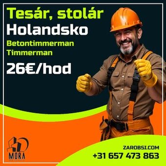 Tesař, truhlář - NIZOZEMSKO