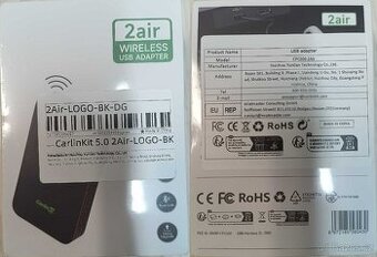 Adaptér na bezdrátové připojení Apple CarPlay i Android auto