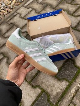 💚 Adidas Gazelle Indoor Ash Green