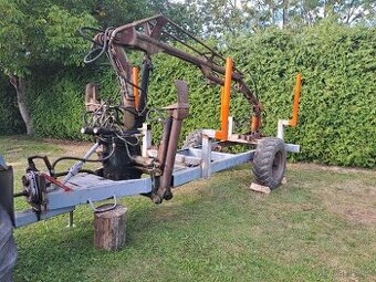 Vyvazecka dřeva hydraulická ruka unhz500