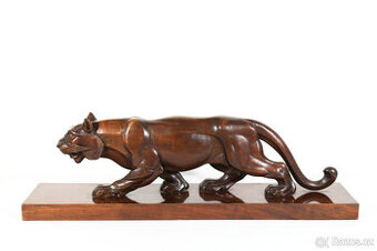 art deco skulptúra,G.Del Rosso