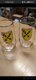 Retro skleničky jednota Moravský Krumlov