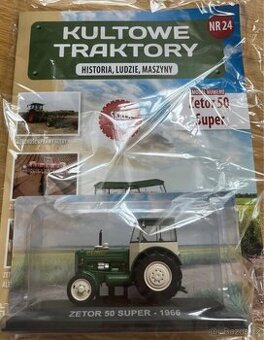 Zetor 50 super kultovní traktor 1:43