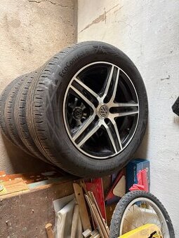 ALU KOLA VW CONTINENTAL ECOCONTACT 215/55/R16