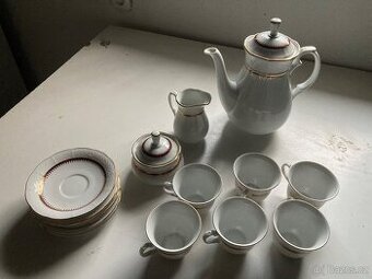 Porcelánový set Thun hnědý