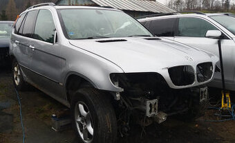 BMW E53 X5 na náhradní díly 3.0D a 4.4i šíbr, navi 16:9