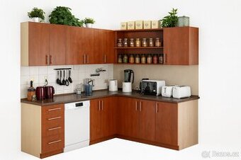 Kvalitní truhlářská kuchyňská linka - 400cm