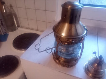 Lodní lampa mosaz nová nepoužitá