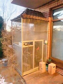 Hliníková voliéra