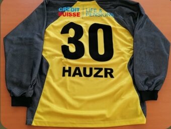 ZBYNĚK HAUZR (FC SLOVAN LIBEREC) - prodám ORIGINÁLNÍ dres.