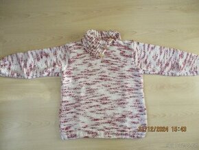 Dámský ručně pletený svetr 44