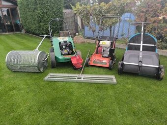 vertikutátor, aerifikátor, topdresser