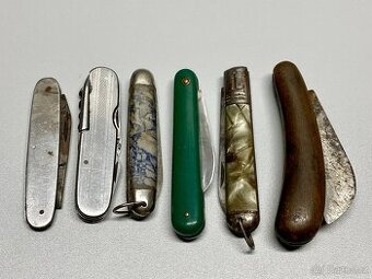 nůž starý zavírací nůž mikov žabka nože zavírací retro