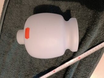 Skleněné stínidlo bílý mat