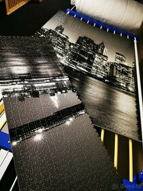 Prodám obraz z puzzle New York