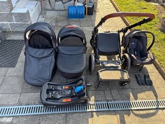 Kočárek set + autosedačka s isofix základnou