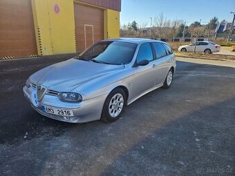 Alfa Romeo 156 1.9jtd 85kw rok 2001 kůže sportwagon