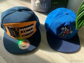 2x chlapecká kšiltovka,55-58 1/4 cm obvod