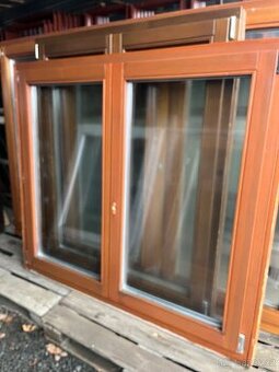 PĚKNÉ EUROOKNO DVOUKŘÍDLÉ 147x130 PLZEŇ