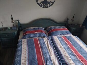 Ložnice vesnická - Provence - modrá