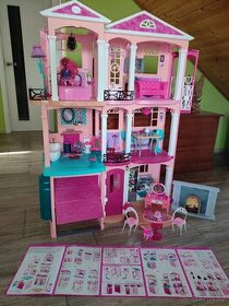 Mattel Barbie dům s příslušenstvím