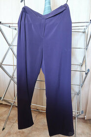 Tmavě fialové kalhoty - 1
