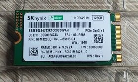 SSD PCIe M.2 128GB, nový