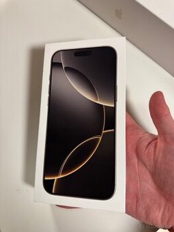 iPhone 16 Pro 256 GB Natural – nový, záruka 3 roky, DPH