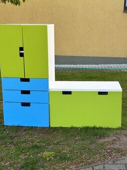 Detsky nabytek Ikea Stuva -skrin,truhla-SLEVA
