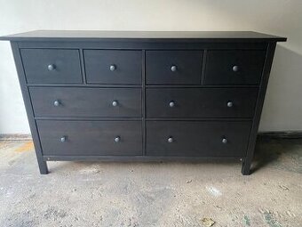 IKEA Hemnes komoda s 8 zásuvkami - černohnědá - 1