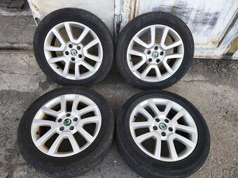 17"letní alu sada Spitzberg 5x112 origo Yeti Octavia Scout