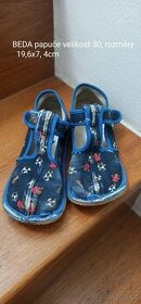 Beda papuče barefoot 30